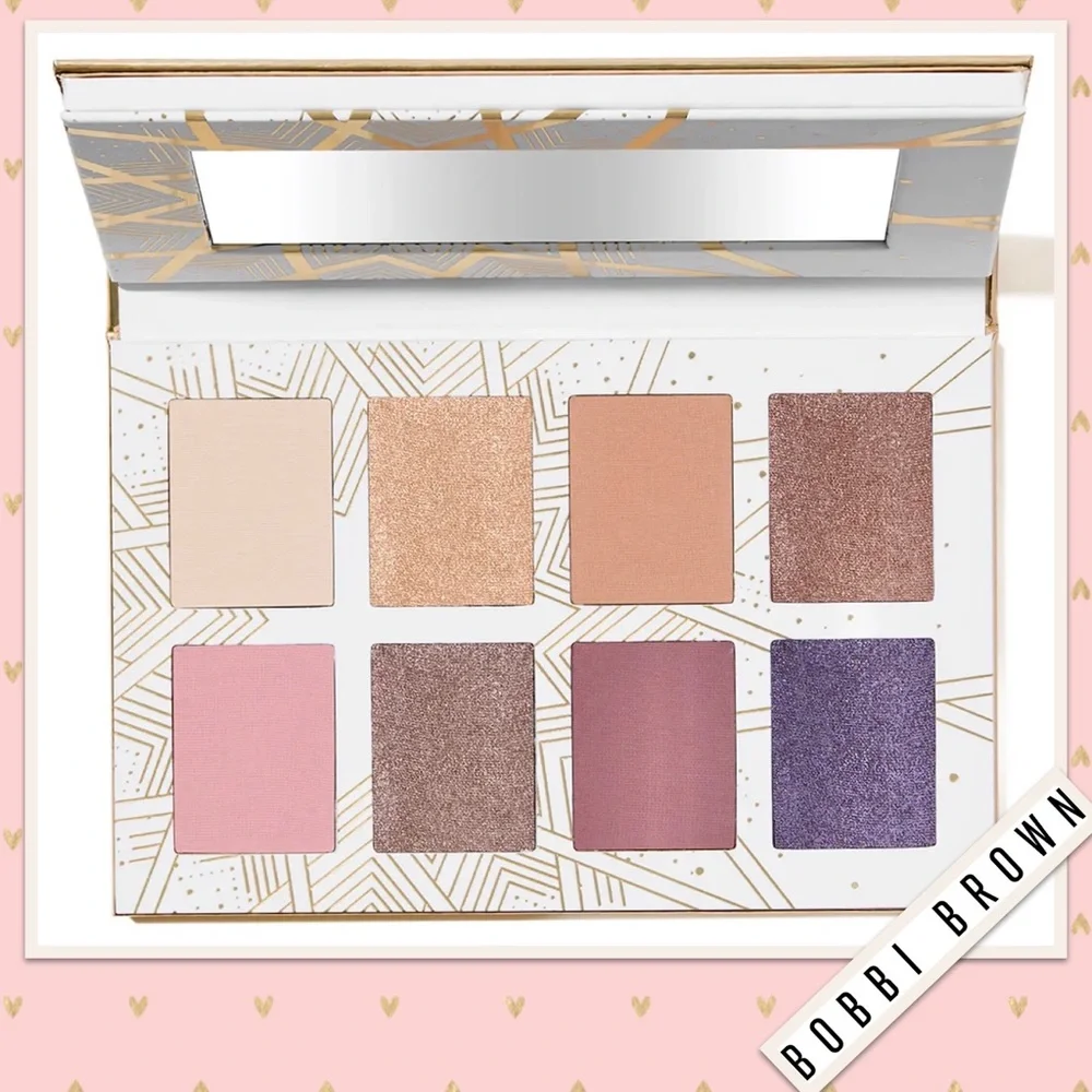 Bobbi Brown Opalescent Dream Eyeshadow Palette (Purple, Rose, Peach, Cream)